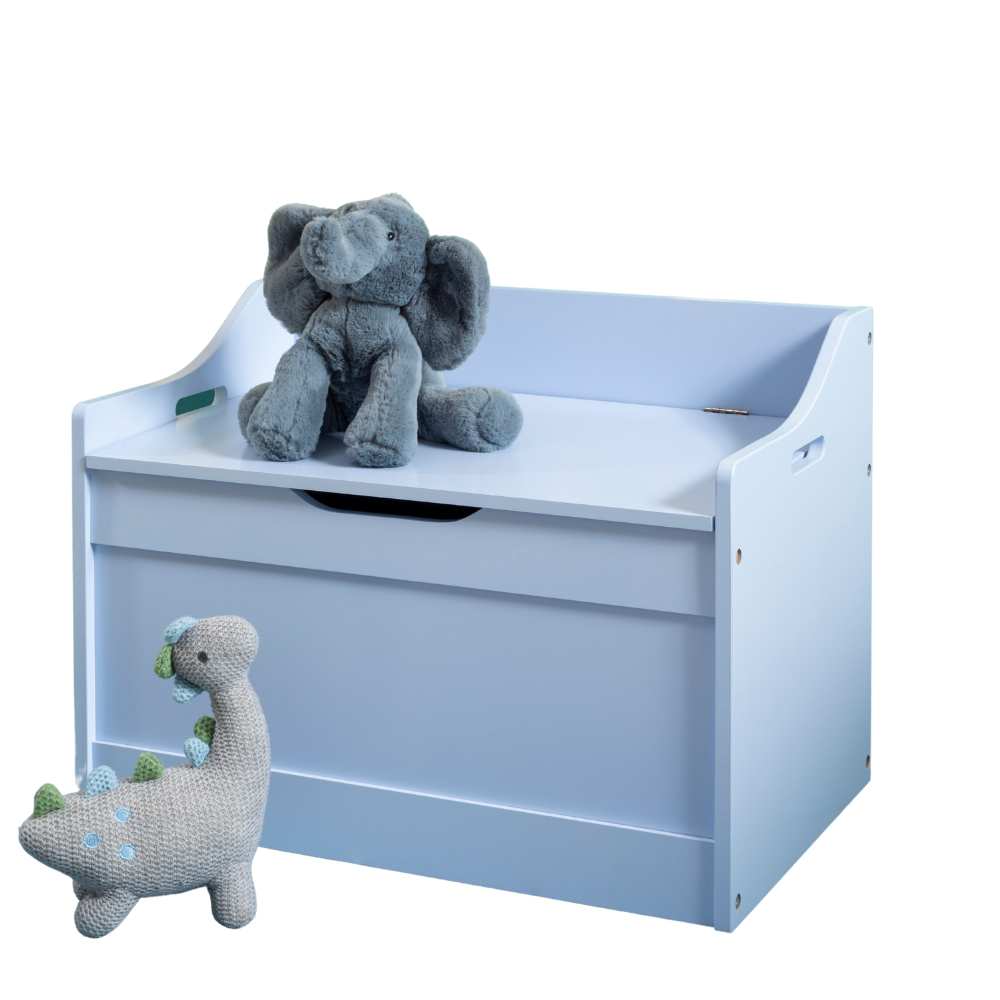 Blue online toy bin